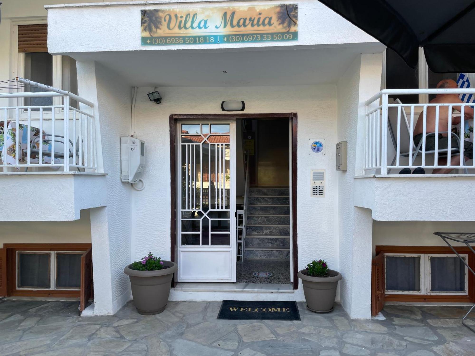 Villa Maria Petrou Ierissós Esterno foto